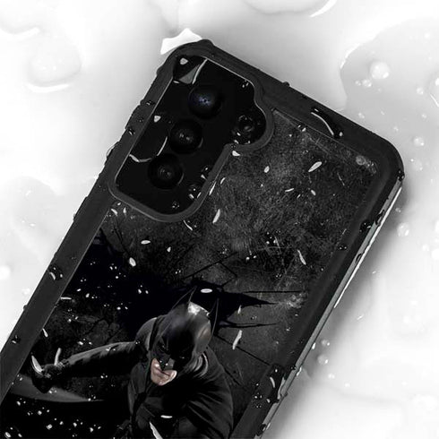 DC Comics Batman in Black Galaxy S24 Plus Waterproof Case